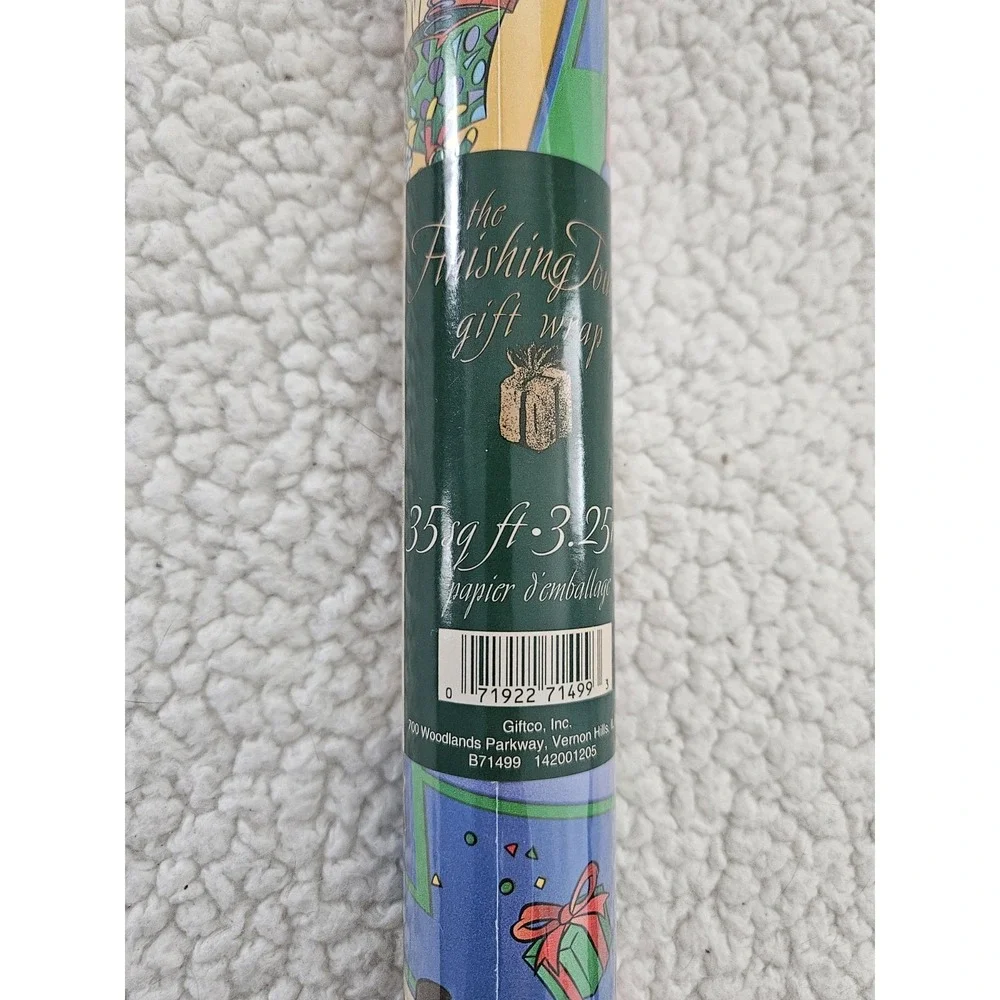 VTG‎ The Finishing Touch Looney Tunes Gift Wrap Roll 24in - 35 Sq Ft New Sealed